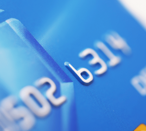 Credit card number