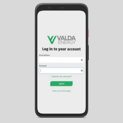 Valda Energy Customer Portal Login