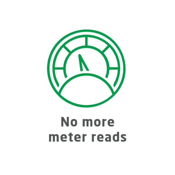 No more meter reads