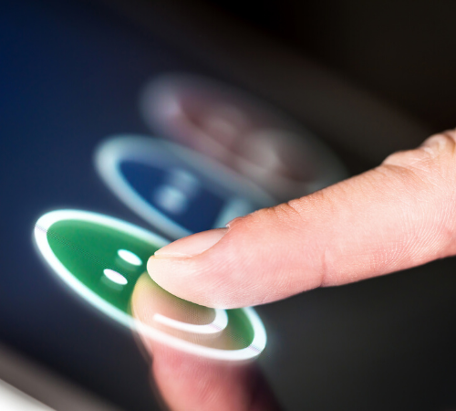 customer feedback tool with smiley face